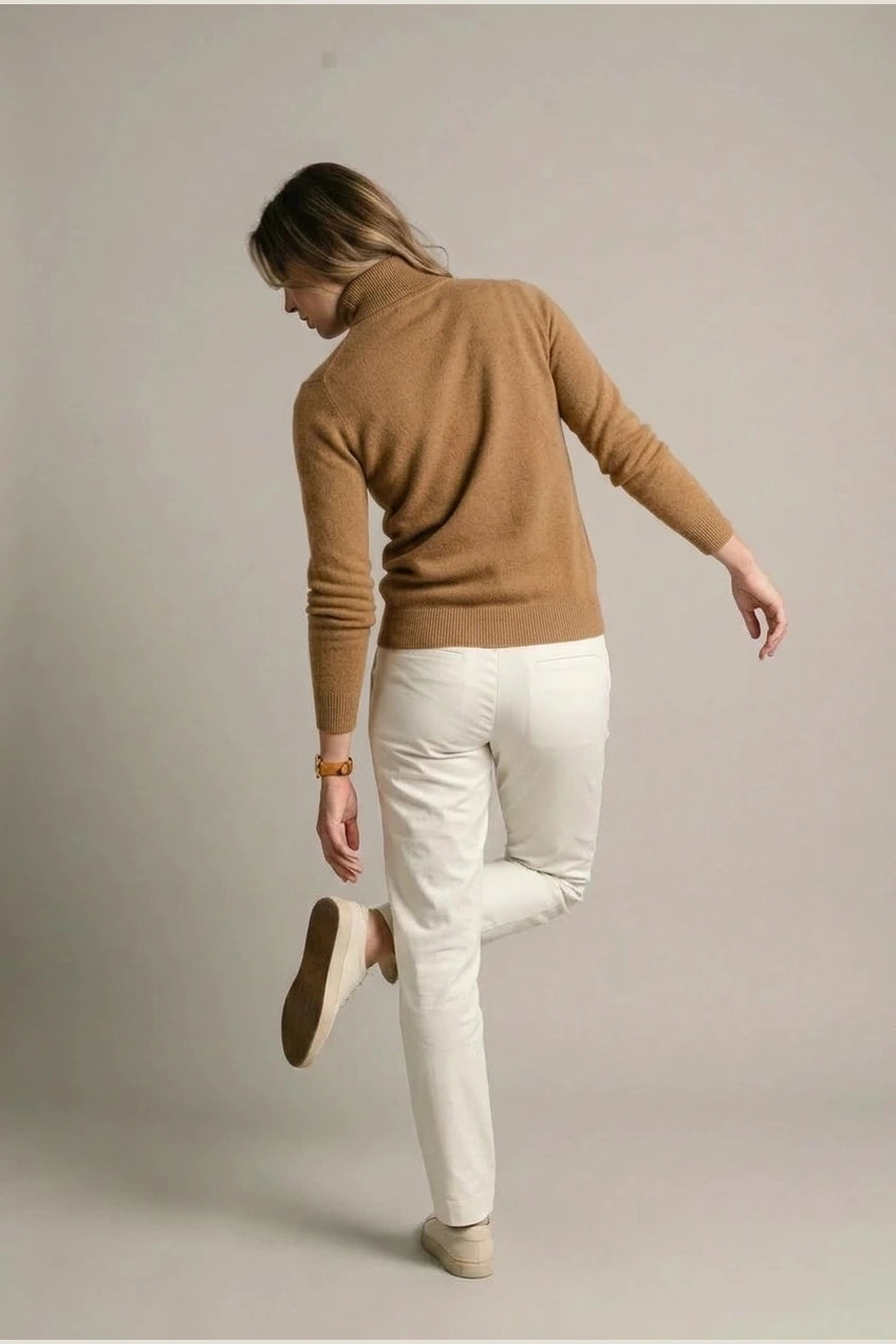 CARRINGTON CASHMERE TURTLENECK — variant_front