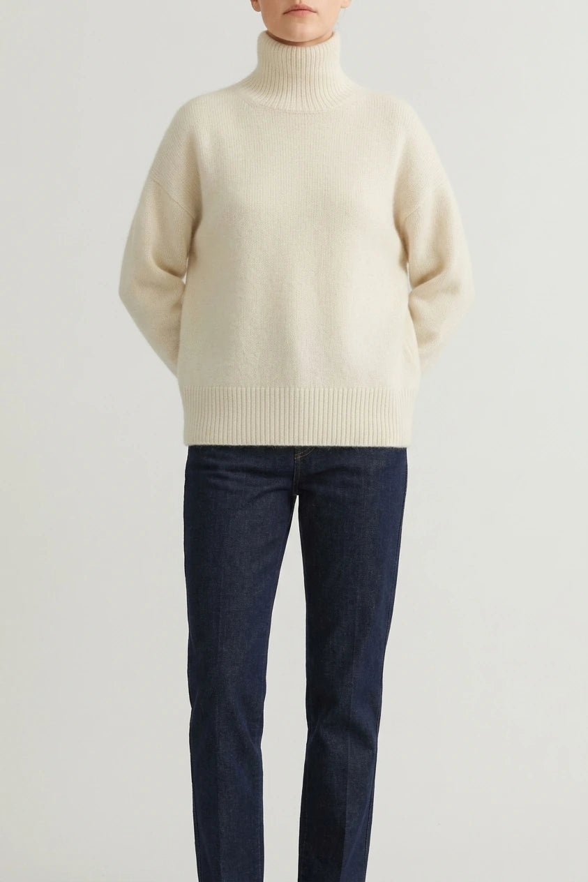 AURORA CASHMERE TURTLENECK SWEATER — variant_front