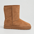 Women’s Suede Winter Boots | Warm Mid-Calf Shoes with Soft Lining — variant_front