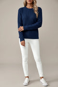 Long Sleeve Cable Knit