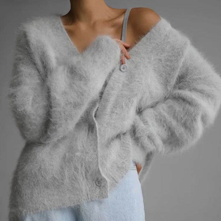 Cardigan hiver doux Jasmin