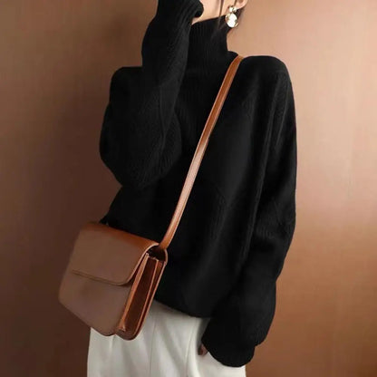 Pull tricoté à col Sadia