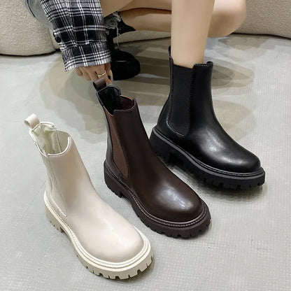 Women's Thick Sole Winter Ankle Boots – Sorrelle