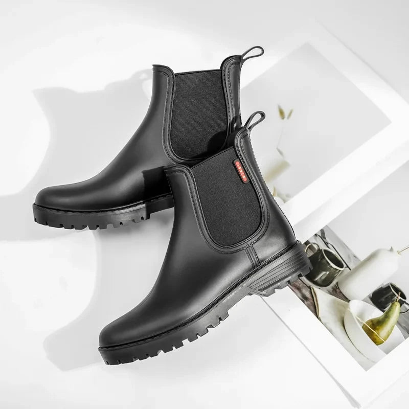 Women's Short Chelsea Rain Boots – Grisvelle