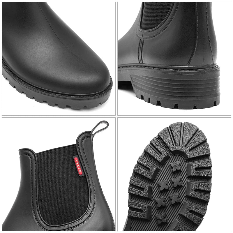 Women's Short Chelsea Rain Boots – Grisvelle