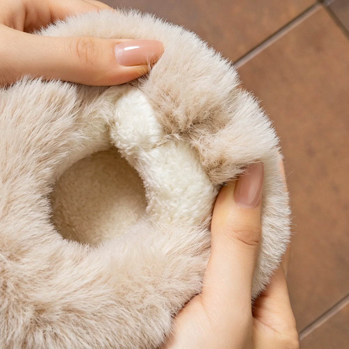 Women's Faux Fur Buckle Ankle Boots – Suvrelle