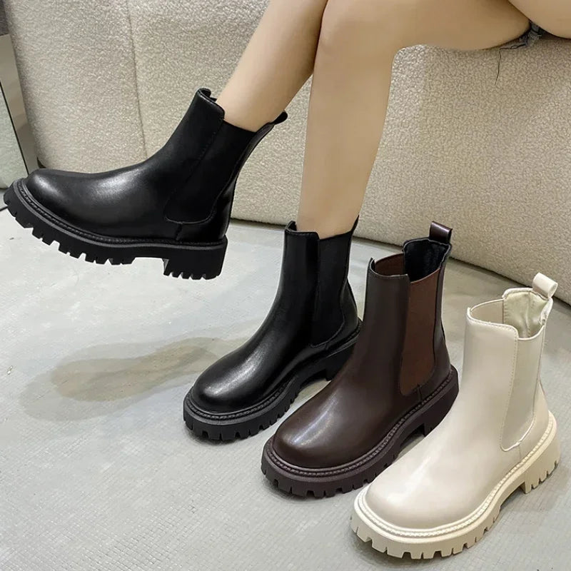 Women's Thick Sole Winter Ankle Boots – Sorrelle