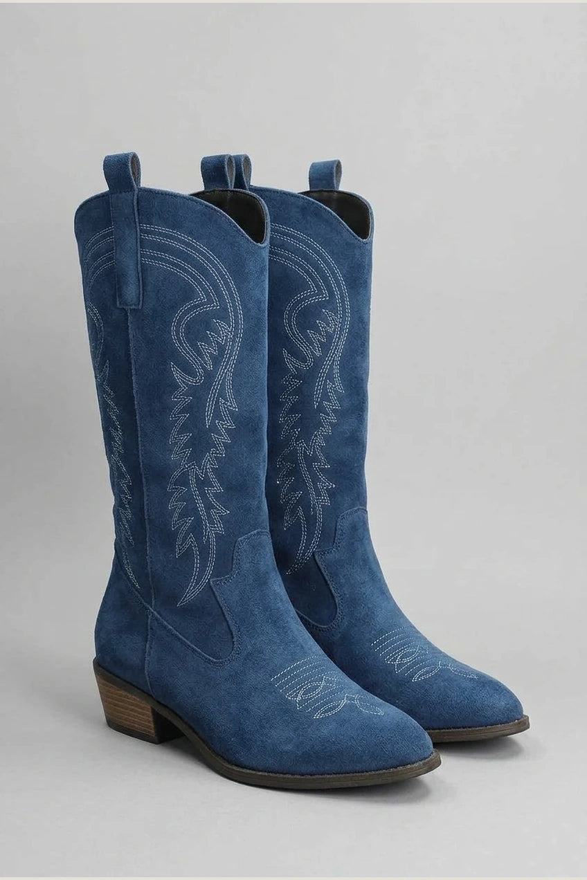 Women's Pointed Toe Western Cowboy Boots – Adelaide — variant_front
