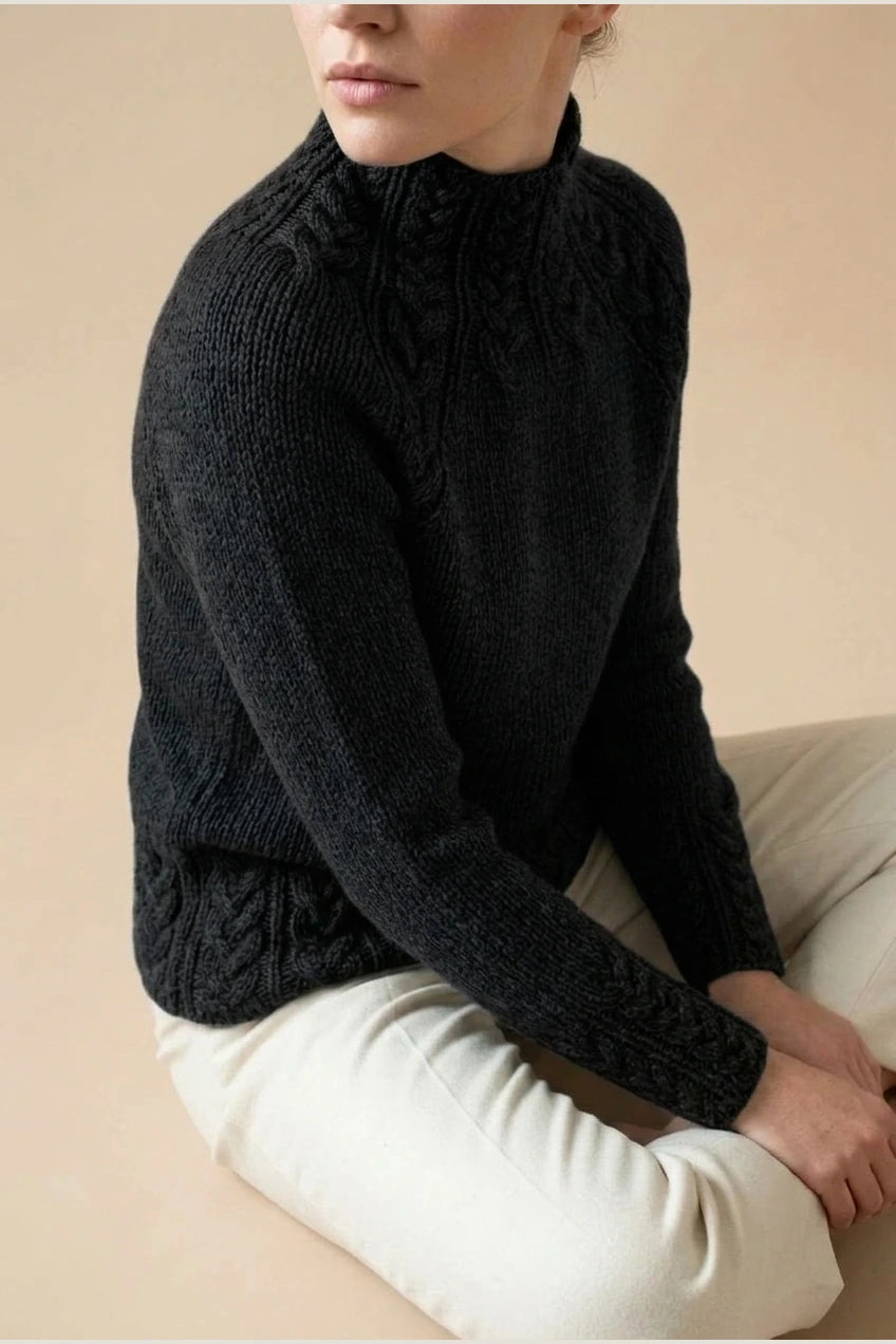 Rossy - Elegant Turtleneck Sweater — variant_front