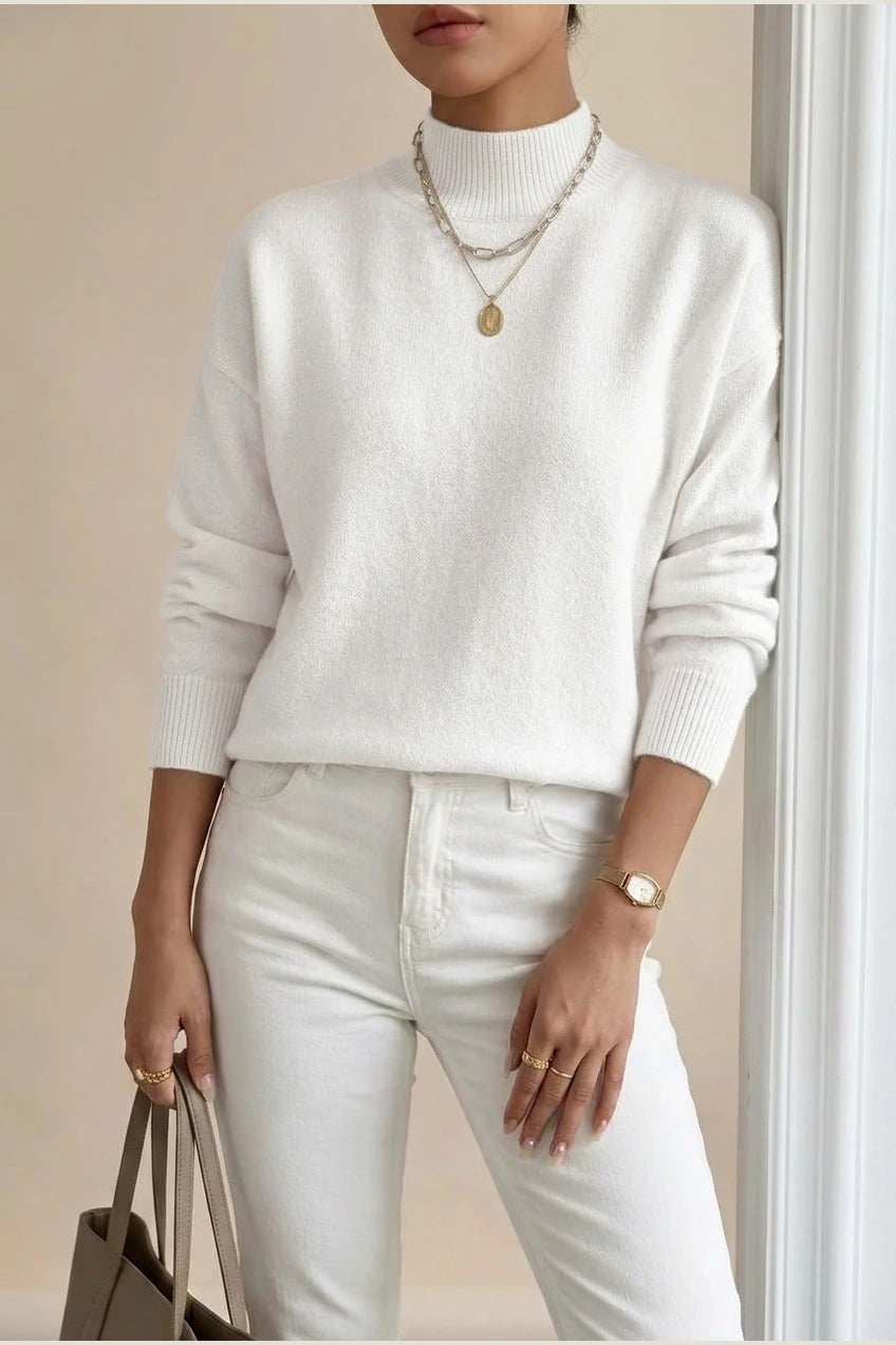 SERAPHINE ROLL NECK JUMPER — variant_front
