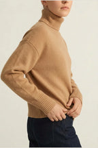 AURORA CASHMERE TURTLENECK SWEATER — variant_front