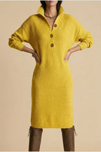 Janice | Elegant Sweater Dress — variant_front