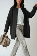 Elena | Wool Blend with Button Closure — variant_front