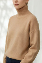 AURORA CASHMERE TURTLENECK SWEATER — variant_front