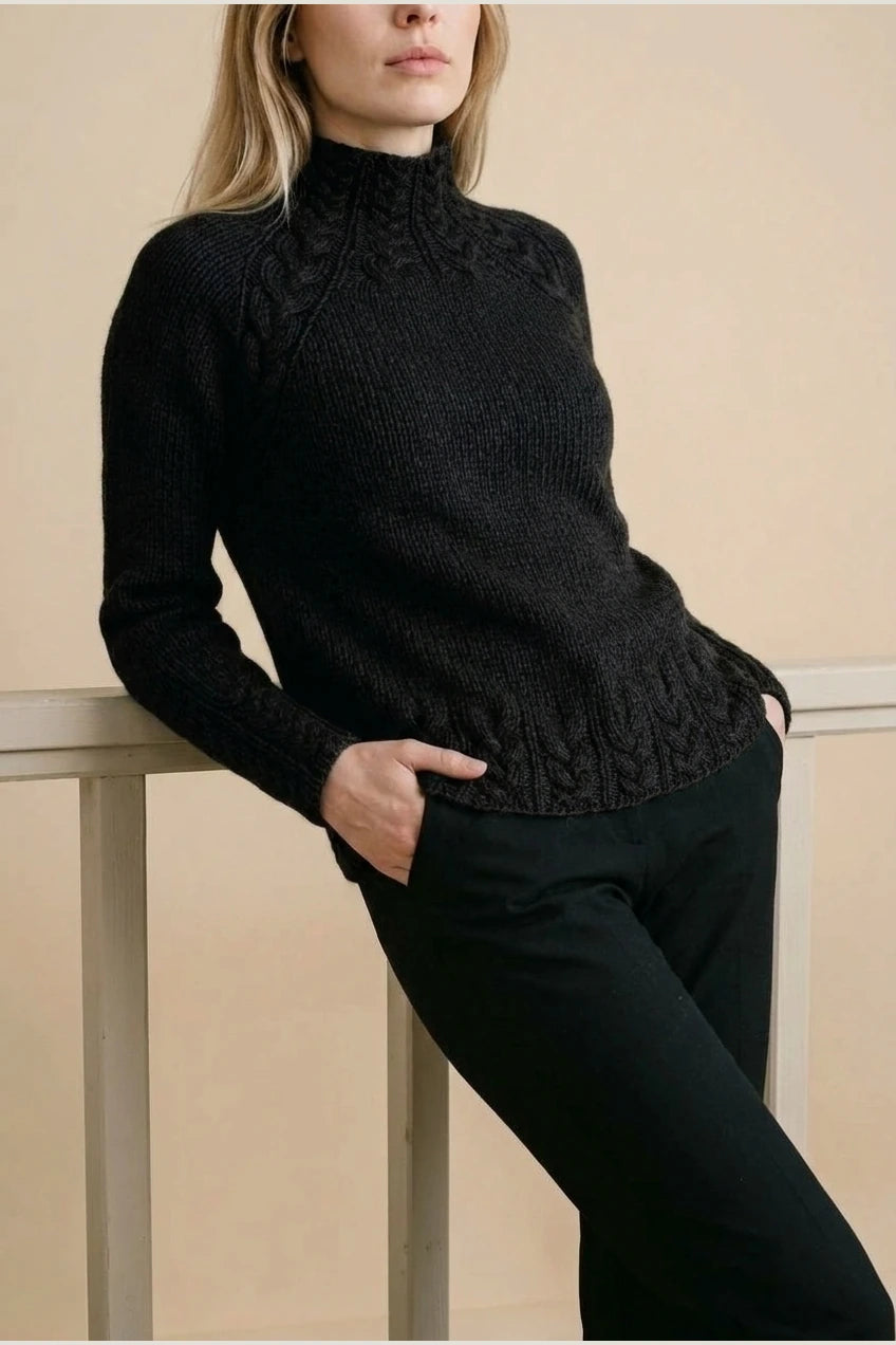 Rossy - Elegant Turtleneck Sweater — variant_front