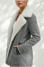Amara | Wool Blend Winter Coat — variant_front