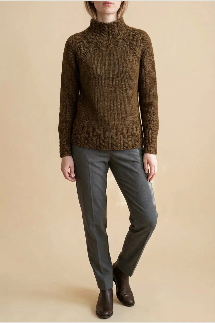 Rossy - Elegant Turtleneck Sweater — variant_front