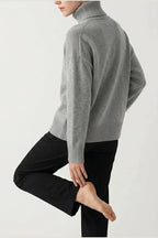 AURORA CASHMERE TURTLENECK SWEATER — variant_front