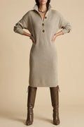 Janice | Elegant Sweater Dress — variant_front