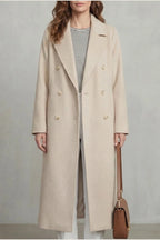Women's Wool Blend Double-Breasted Coat – Elspeth — variant_front