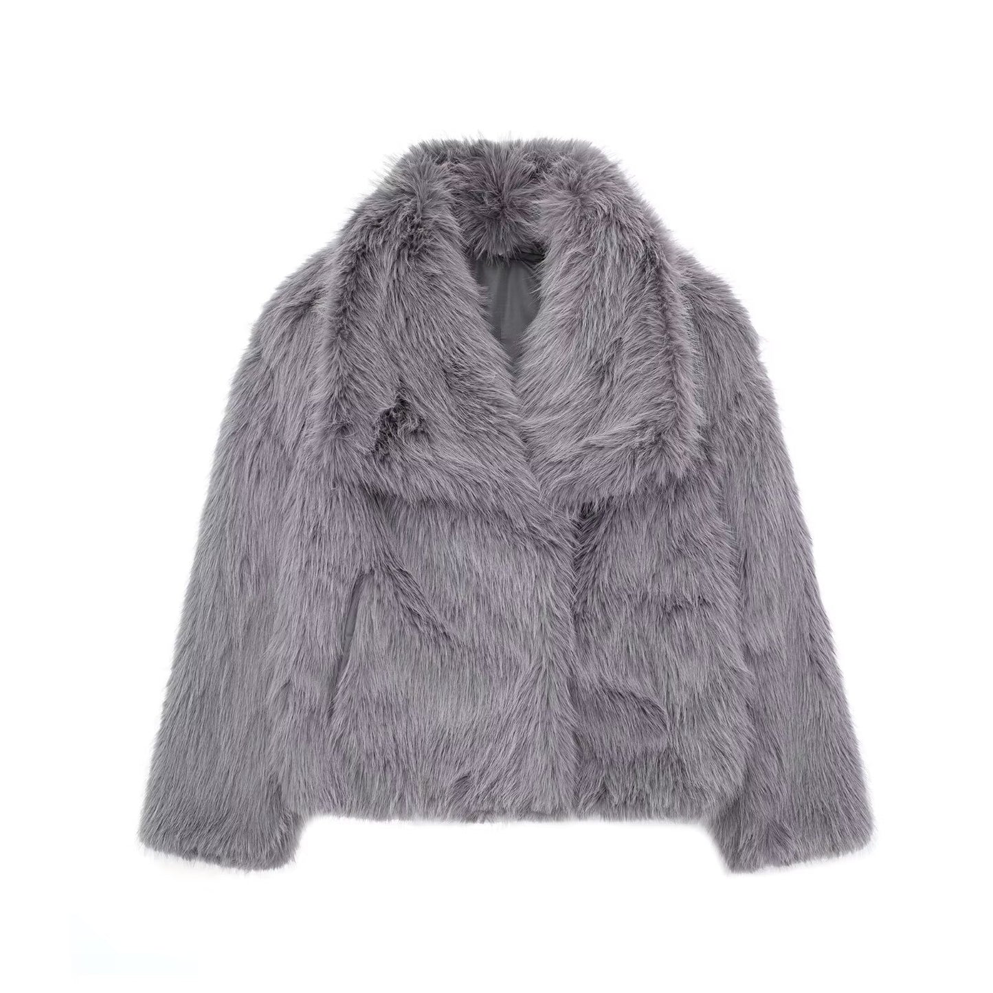 Manteau en peluche Ania