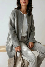 Elena | Wool Blend with Button Closure — variant_front
