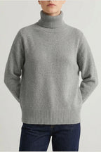 AURORA CASHMERE TURTLENECK SWEATER — variant_front