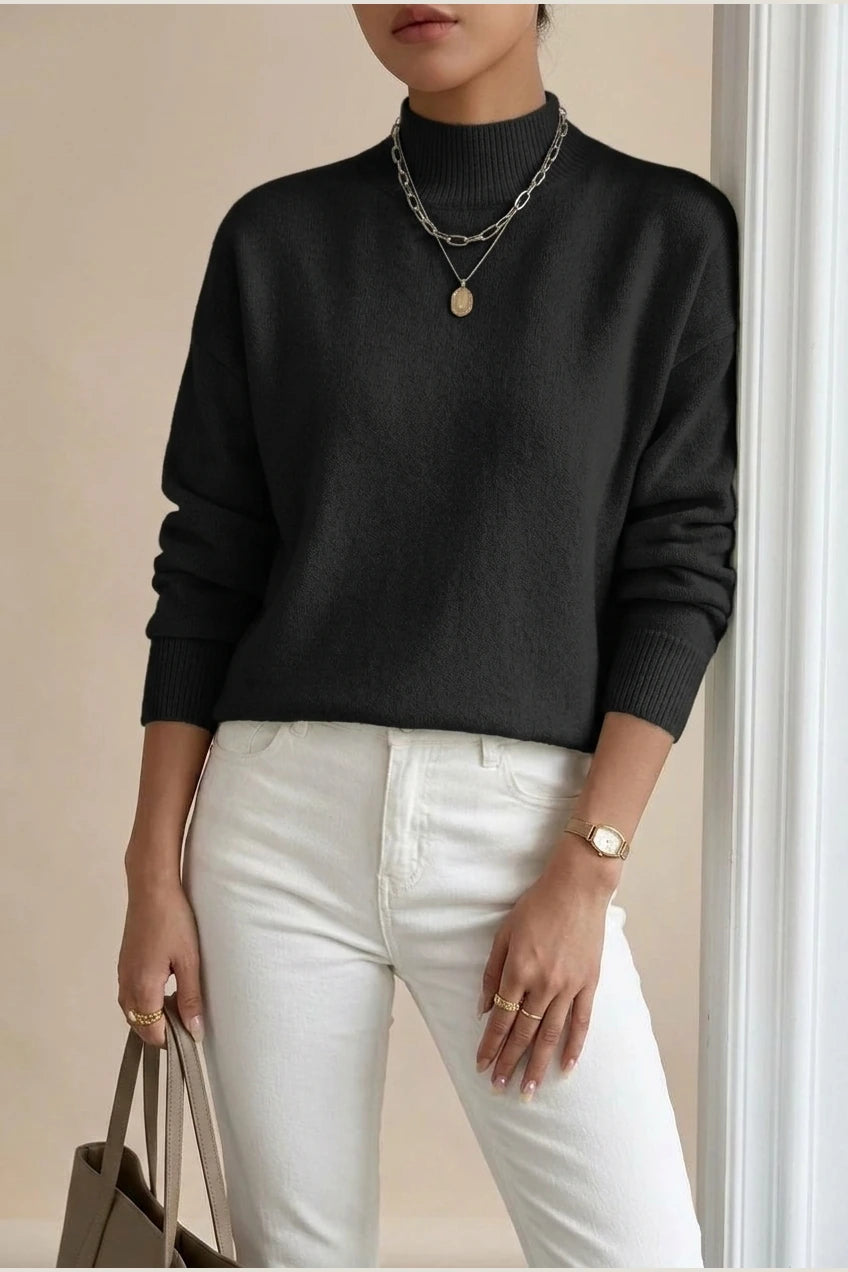 SERAPHINE ROLL NECK JUMPER — variant_front