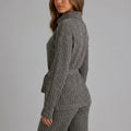 Women’s Knitted Two-Piece Set – Roll Neck Jumper & Wide Leg Trousers Outfit — variant_front