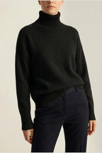 AURORA CASHMERE TURTLENECK SWEATER — variant_front