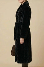 Women's Oversized Faux Fur Long Coat – Willow — variant_front