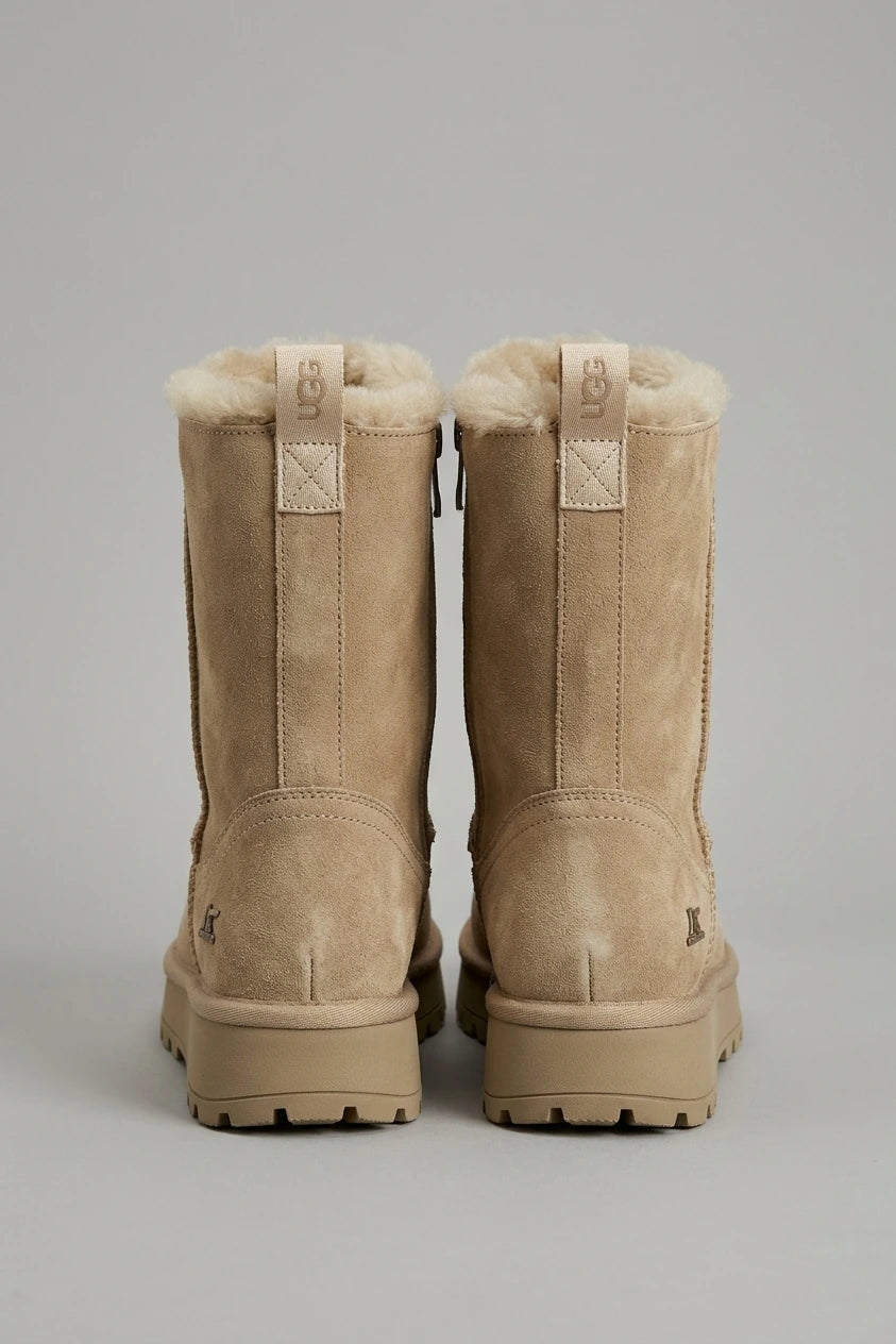 Women's Fleece Mid-Calf Snow Boots – Clairvane — variant_front