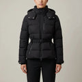 Charlotte | Women's Belted Puffer Jacket — variant_front