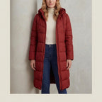 Women's Cozy Longline Puffer Jacket – Clover — variant_front