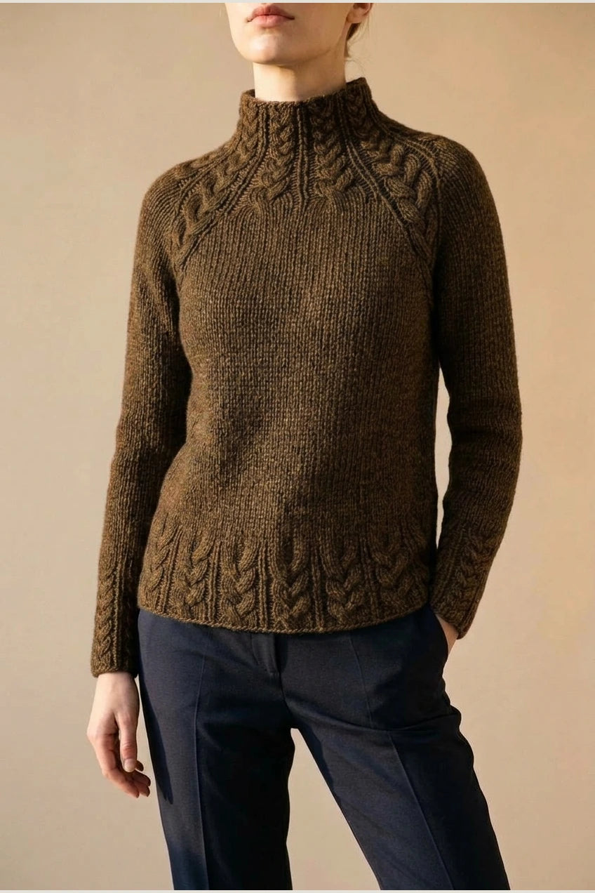 Rossy - Elegant Turtleneck Sweater — variant_front