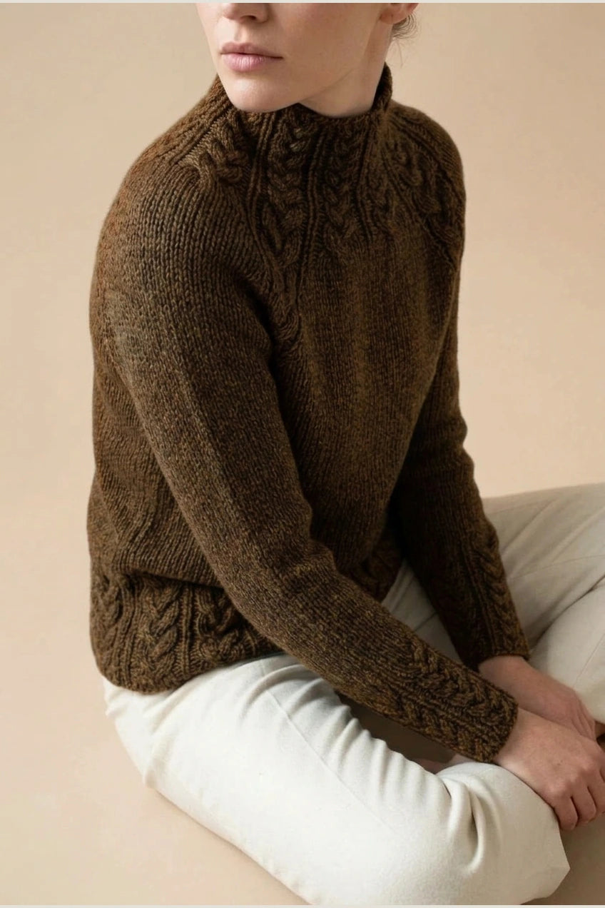 Rossy - Elegant Turtleneck Sweater — variant_front