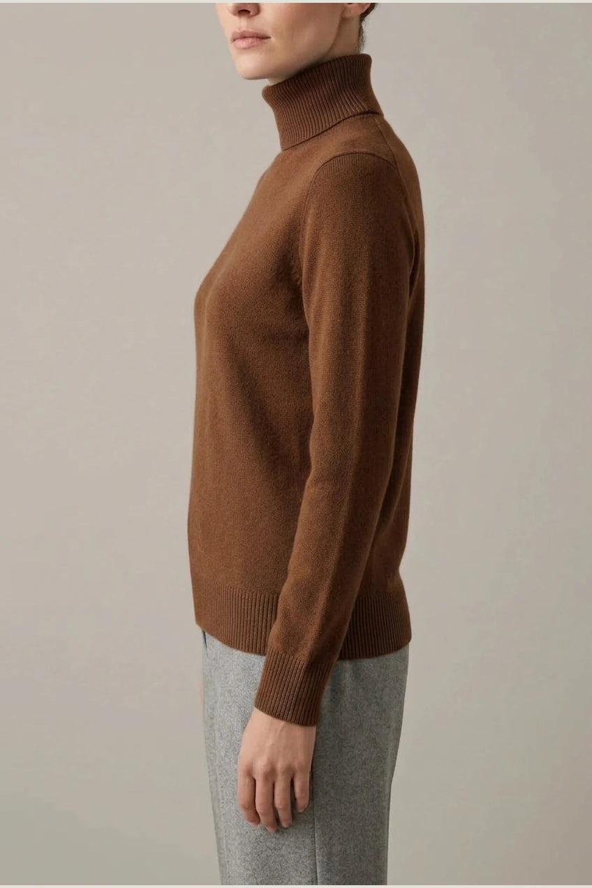 CARRINGTON CASHMERE TURTLENECK — variant_front
