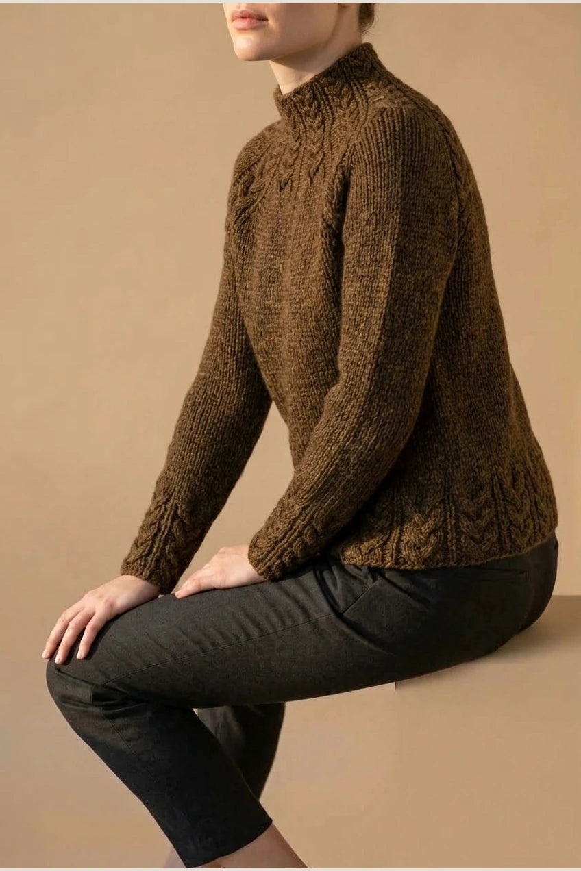Rossy - Elegant Turtleneck Sweater — variant_front