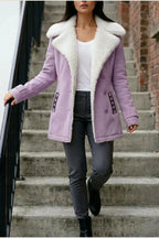 Amara | Wool Blend Winter Coat — variant_front