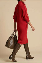 Janice | Elegant Sweater Dress — variant_front