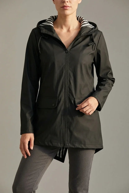 Women'S Lightweight Hooded Jacket for Autumn And Winter — variant_front