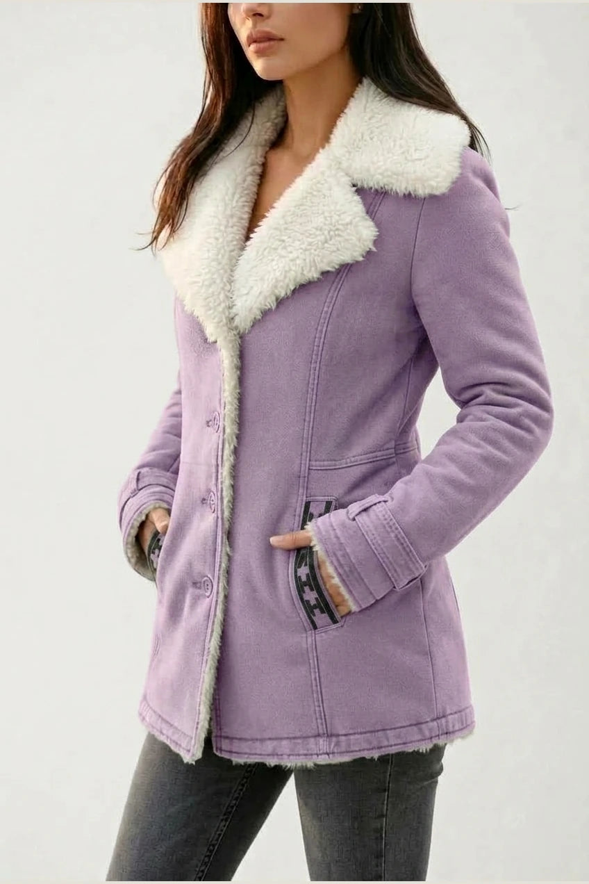 Amara | Wool Blend Winter Coat — variant_front