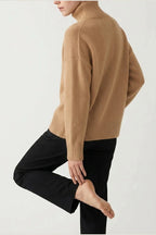 AURORA CASHMERE TURTLENECK SWEATER — variant_front