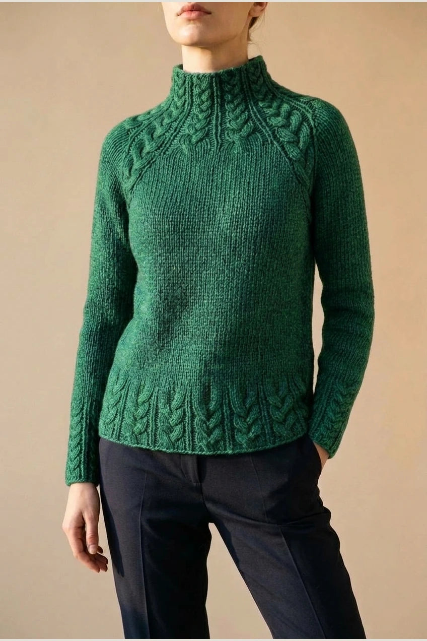 Rossy - Elegant Turtleneck Sweater — variant_front