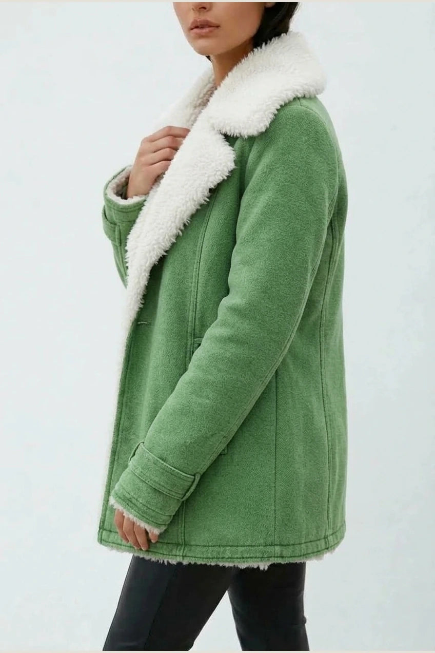 Amara | Wool Blend Winter Coat — variant_front