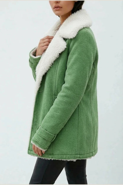 Amara | Wool Blend Winter Coat — variant_front